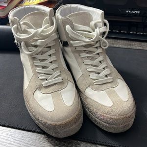 Like new worn twice! Suede with real Italian leather